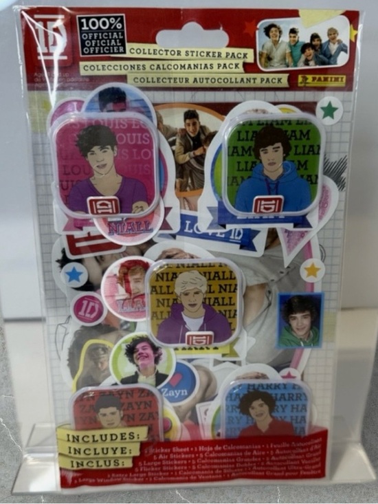 $10 Add-on 🆕One Direction Sticker Pack by Panini - Picture 6 of 14